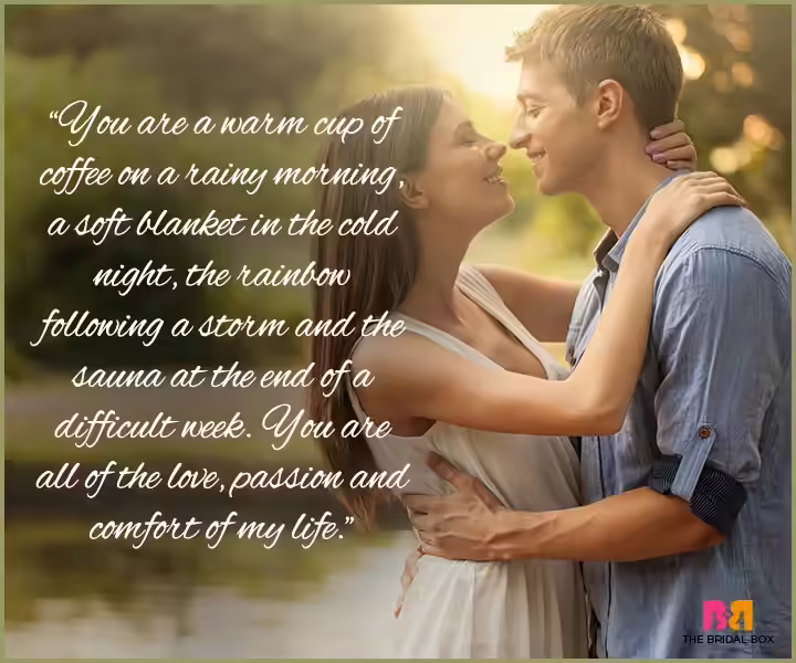 I Love You Messages For Husband - On A Rainy Morning I Love You Messages For Husband - On A Rainy Morning