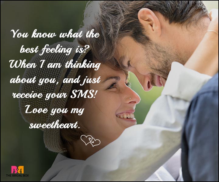 Love SMS - The Best Feeling