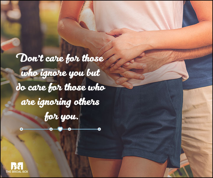 Love And Care Quotes - Sense And Care