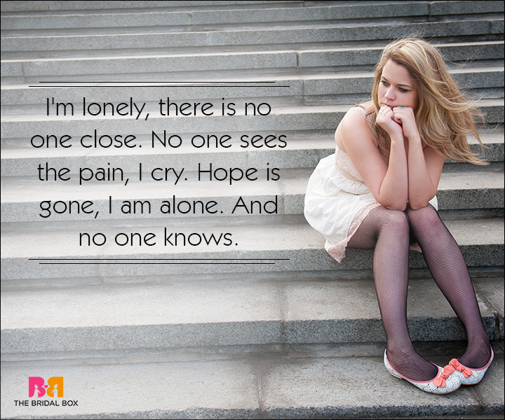 Sad Love SMS Messages - I'm Lonely