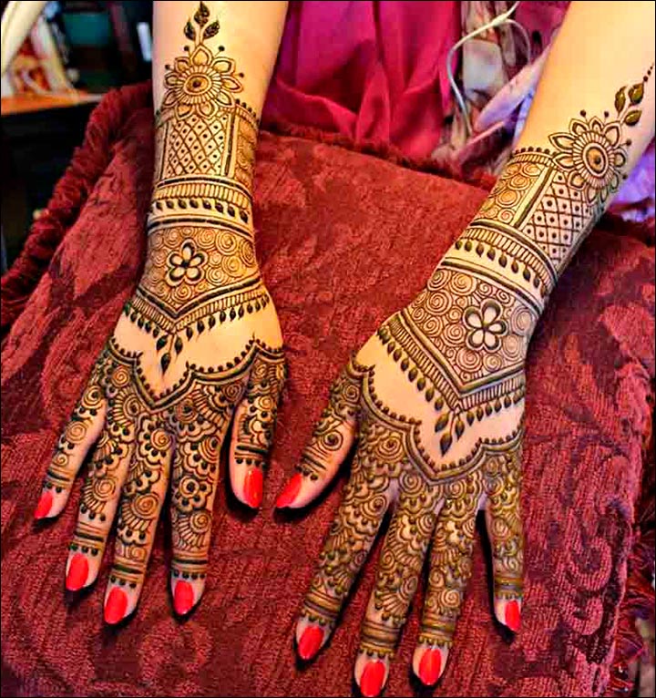 Rajasthani Bridal Mehndi Designs - A Touch Of Trend