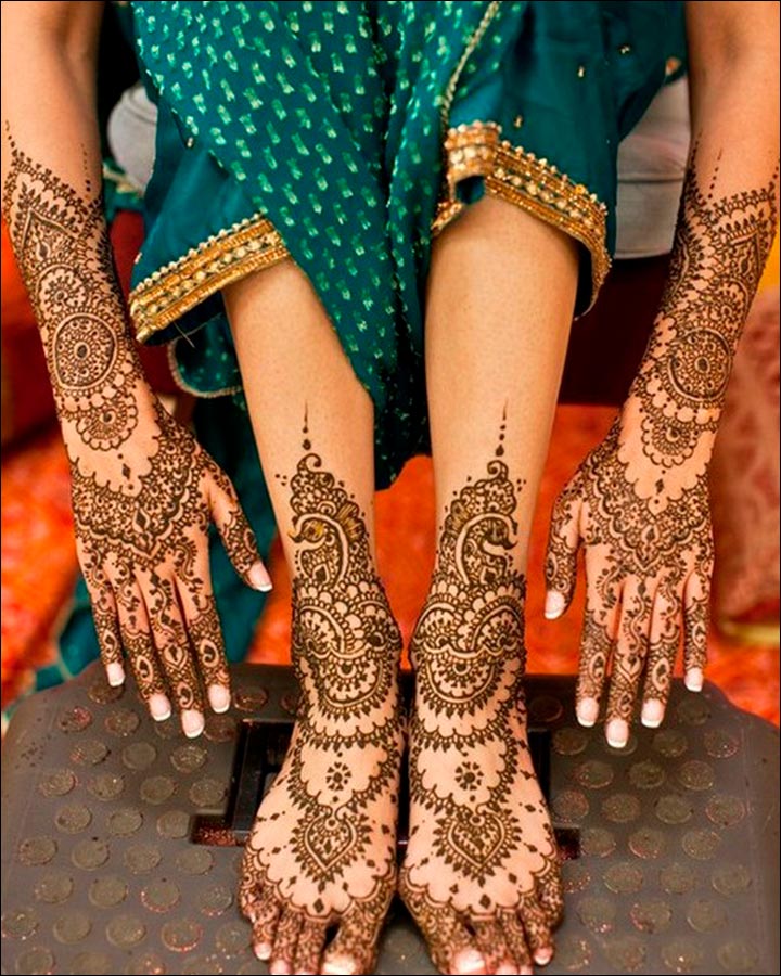 Rajasthani Bridal Mehndi Designs - Elegantly Elaborate!