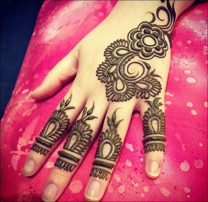 Mehndi Designs For Girls: Best Home made Mehndi Designs