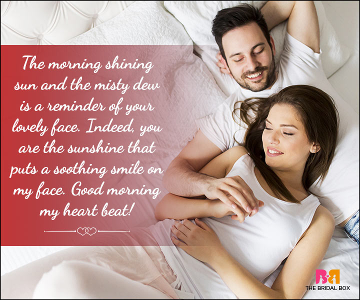 Good Morning Love Quotes For Him - Misty Dew