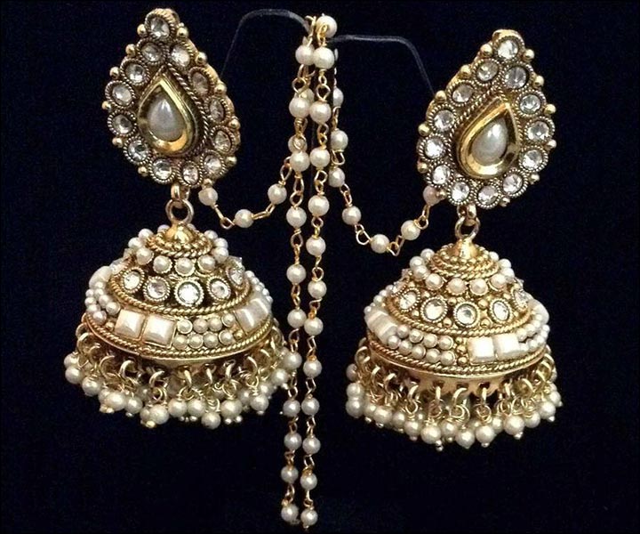 Bridal Earrings - Jhumka