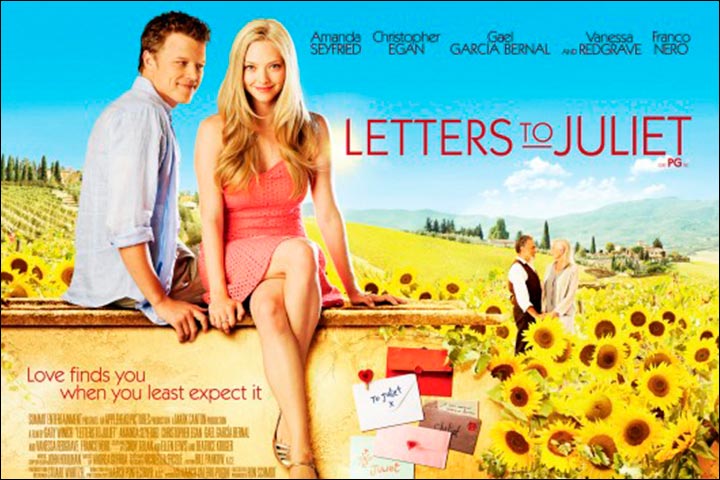 Hollywood Love Story Movies - Letters To Juliet