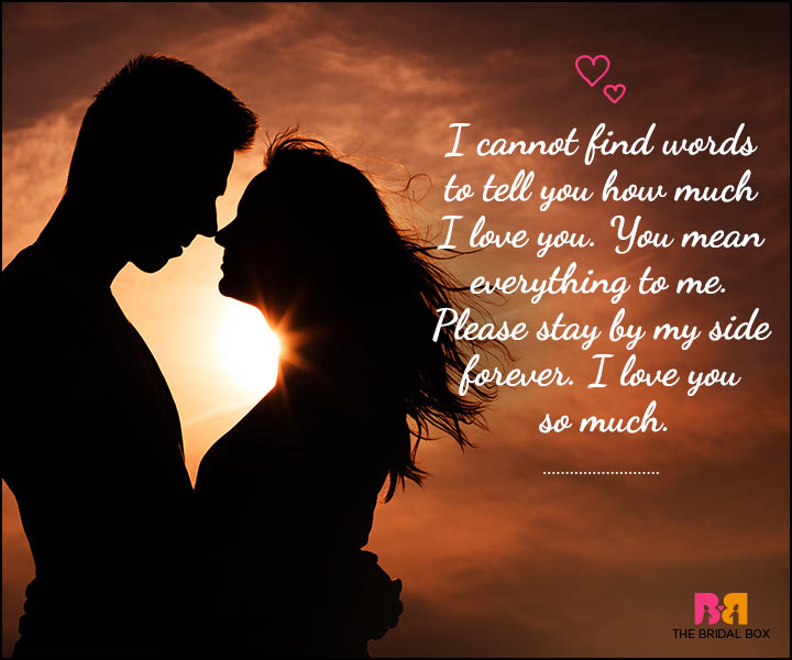 Love SMS For Him - By My Side