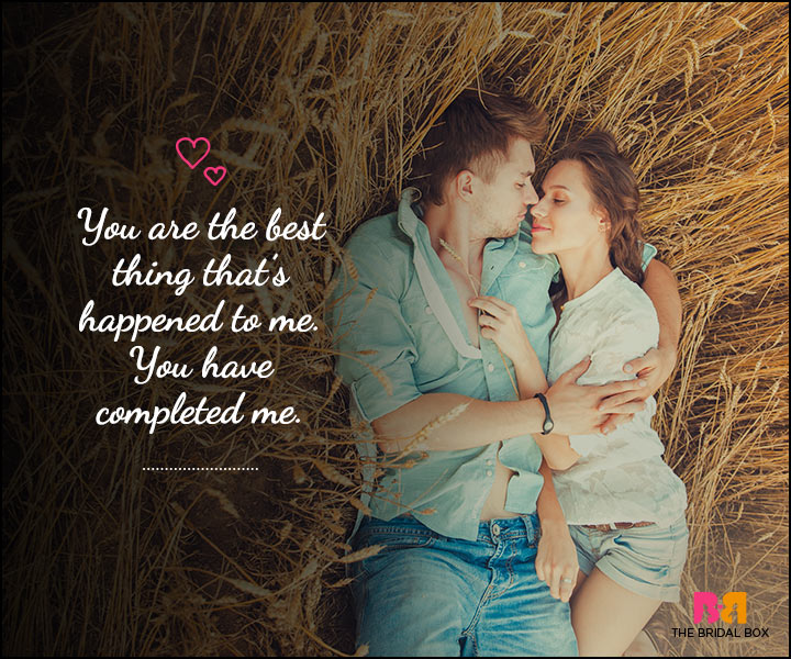 Love SMS For Him - The Best Thing