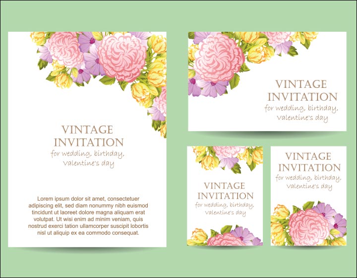 Wedding Invitation Background: 25 Classic And Unique Backgrounds