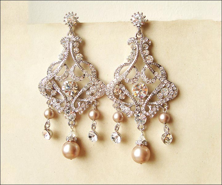 Bridal Earrings - Pearl Drop Earrings