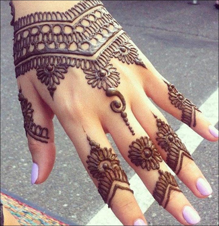 Ring Mehndi Designs - Play With Patterns