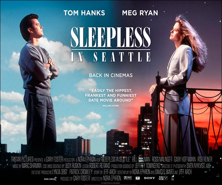 Hollywood Love Story Movies - Sleepless In Seattle 