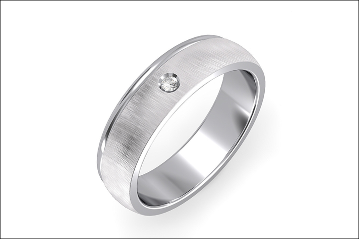 Men's White Gold Wedding Bands - The Popular Choice
