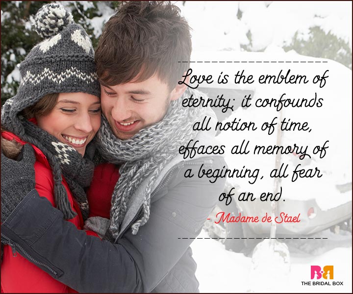 Love You Forever Quotes - Madame de Stael