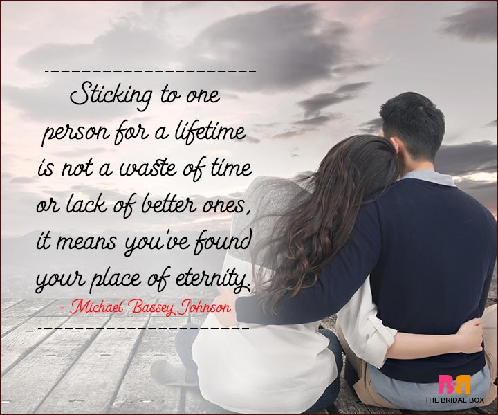Love You Forever Quotes - Micheal Bassey Johnson