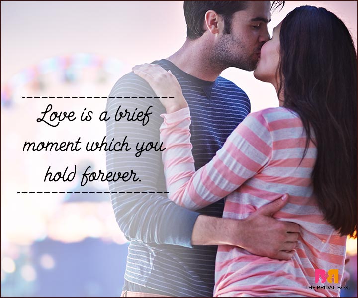 Love You Forever Quotes - A Brief Moment