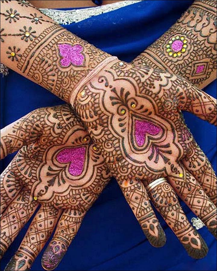 Heart Mehndi Designs 15 Beautiful And Splendid Henna Works