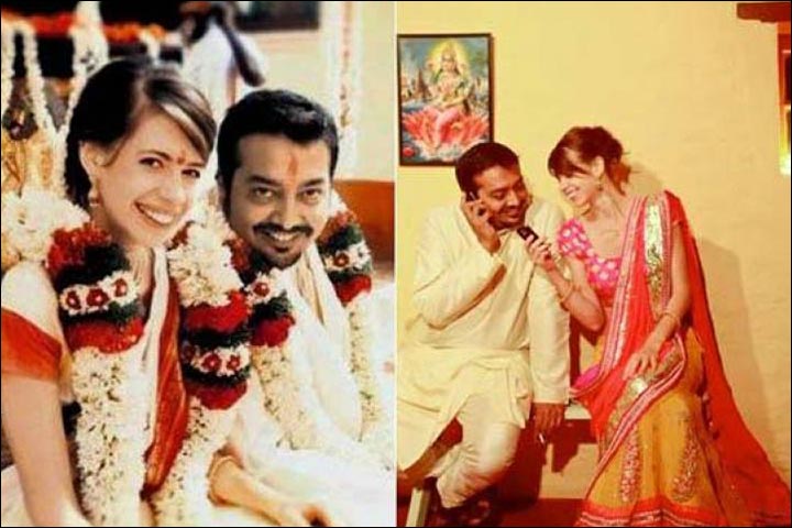 Anurag Kashyap's Marriage - Kalki Koechlin And Anurag Kashyap's Wedding Pics