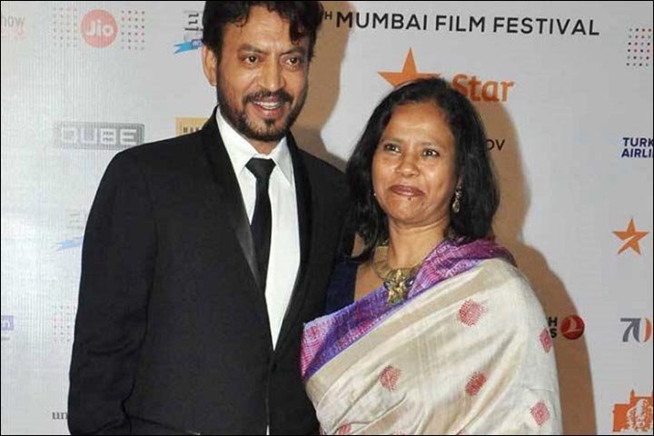 Irrfan Khan's Marriage - Irrfan Khan And Sutapa Sikdar At The 17th Mumbai Film Festival