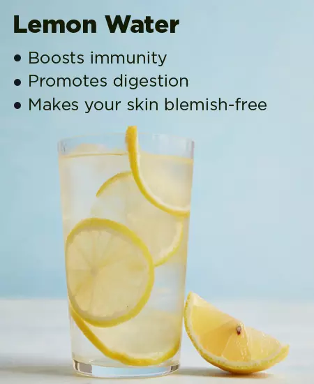 1. Lemon Water