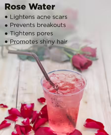 2. Rose Water
