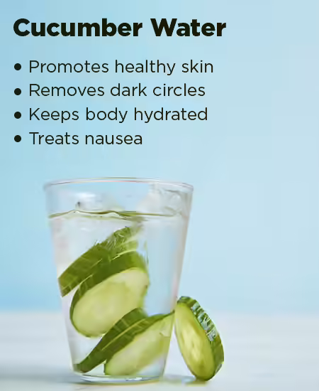 5. Cucumber Water