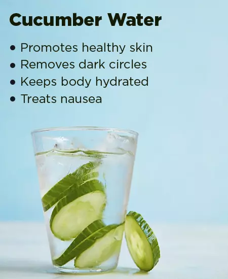 5. Cucumber Water