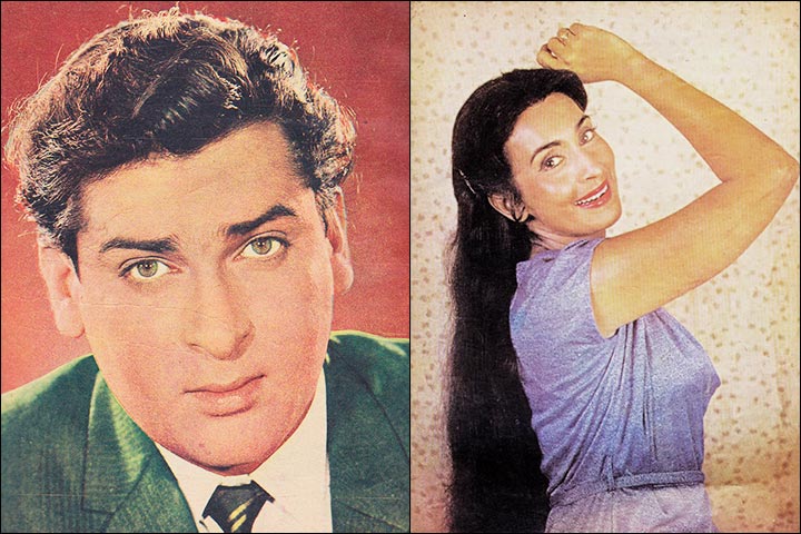 The first love of Shammi Kapoor’s life was Nutan, the svelte actress and th...