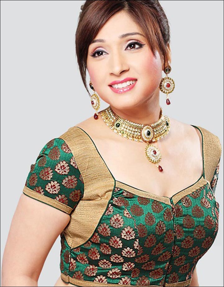 latest indian & pakistani best neck-line gala designs