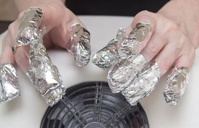 Wrap The Aluminium Foil