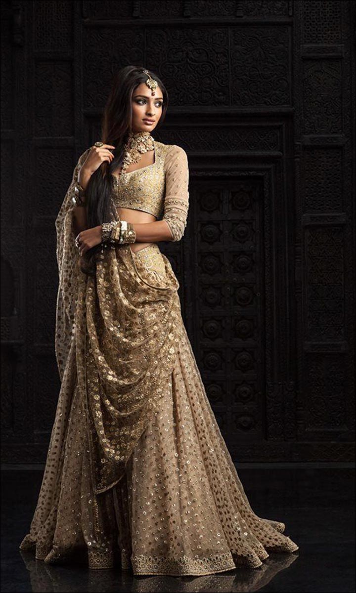 Front-To-Back-One-Side-Drape-dupatta -styles