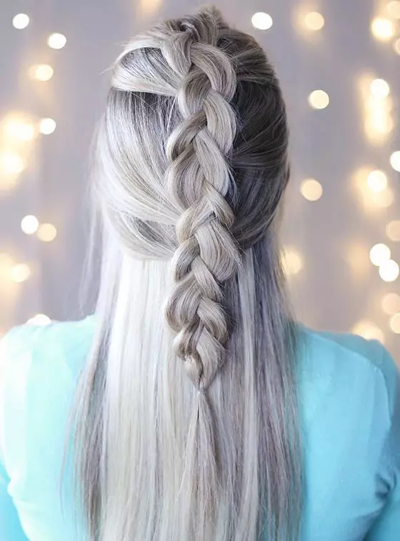 Half-Dutch-Braid