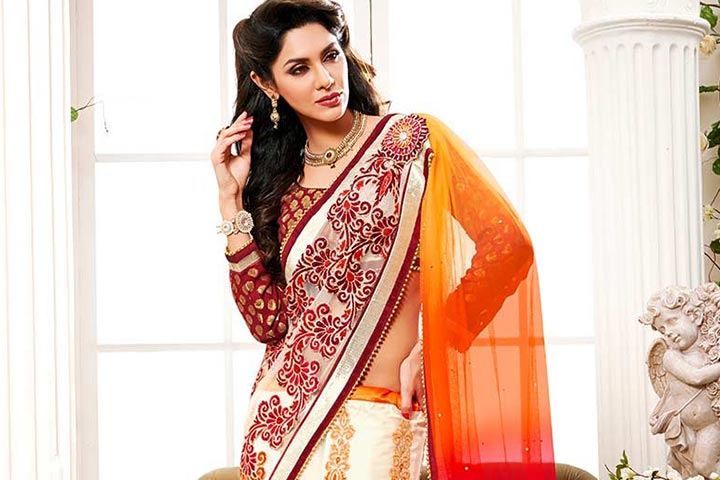 How To Wear A Lehenga Saree In 5 Simple Steps