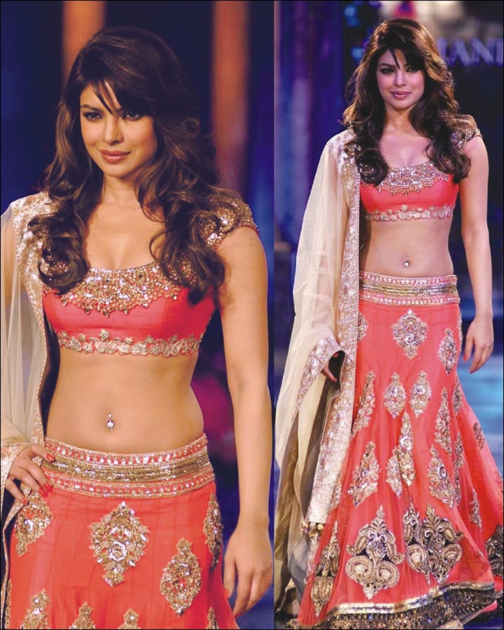 Lehanga-Choli-Bollywood-Style-Beautiful Dresses You Can Wear For To Your BFF's Wedding