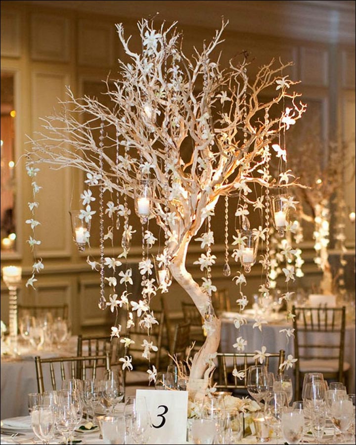 The-Hanging-Orchids-Centerpiece-great wedding centerpieces