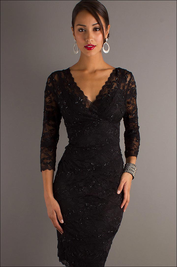 Black-Cocktail-Dress-what-to-wear-to-a-black-tie-wedding