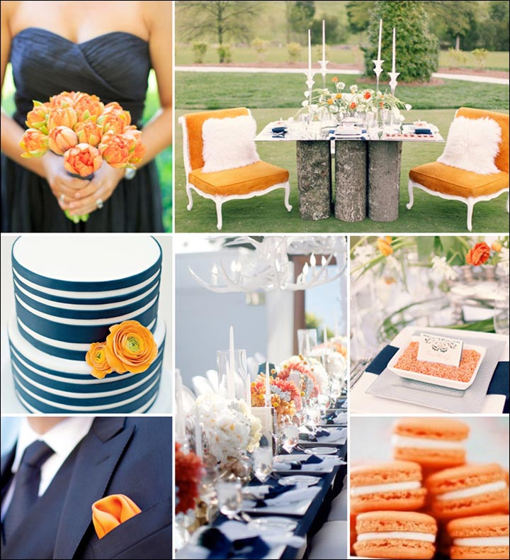 Navy-And-Orange-Color-Combos-To-Explore-For-Your-Wedding