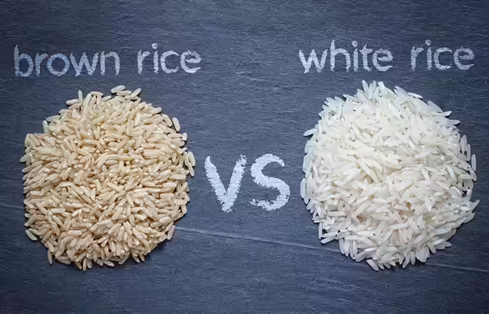 Brown rice vs White rice Brown rice vs White rice