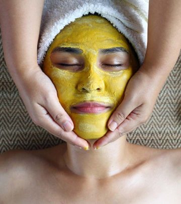 She Begins Rubbing Turmeric Onto Her Cheeks. When She Rubs It Off, The Results Are Unbelievable!_image