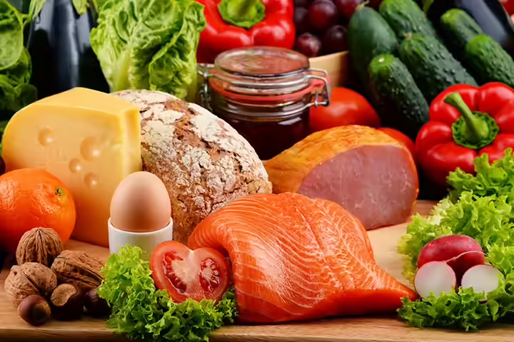 Choose wholesome foods