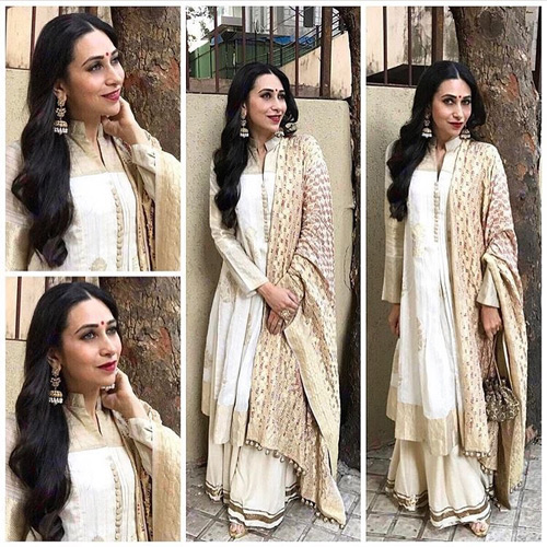 Karisma-Kapoor’s-Ivory-Sharara