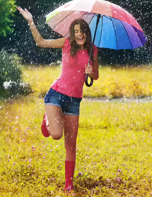 Rainy Day Outfits - Hot Pants And Crocs 3.-Hot-Pants-And-Crocs