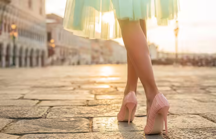 How To Walk In Heels - Angle Your Steps Angle-Your-Steps