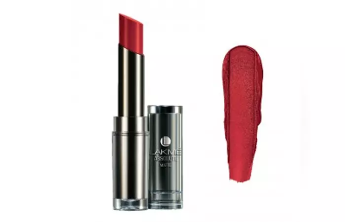 Lakme Absolute Sculpt Studio Hi-Definition Matte Lipstick Shades - Burgundy Affair