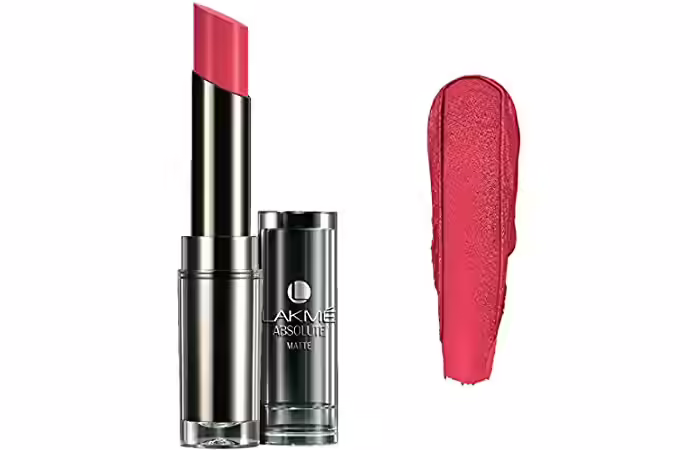 Lakme Absolute Sculpt Studio Hi-Definition Matte Lipstick Shades - Pink Caress