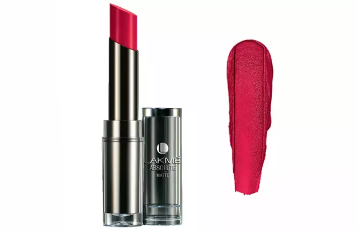 Lakme Absolute Sculpt Studio Hi-Definition Matte Lipstick Shades - Pink Passion