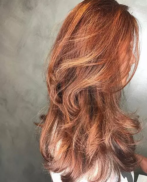 Copper And Rose Gold Root Melt