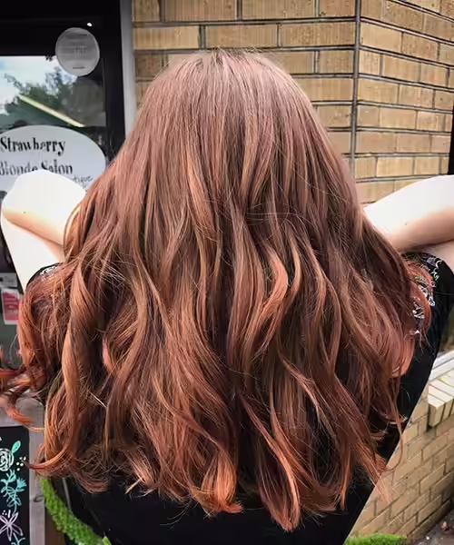 Rose Gold Hair Color - Dynamic Rose Gold Dynamic Rose Gold