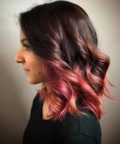 Rose Gold Hair Color - Rose Gold Mermaid Rose Gold Mermaid