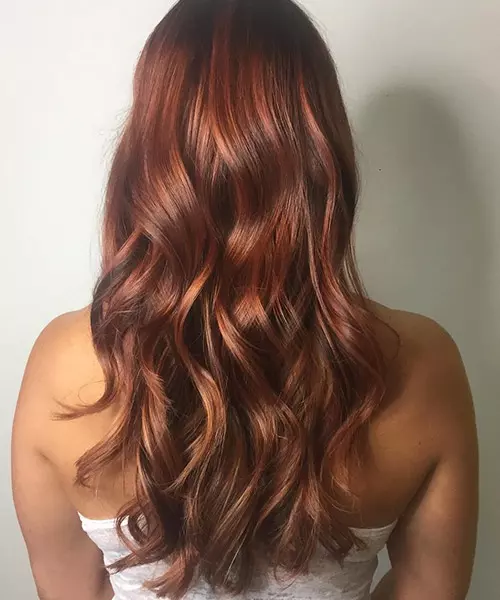 Rose Gold On Chocolate